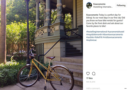bike ride in sacramento